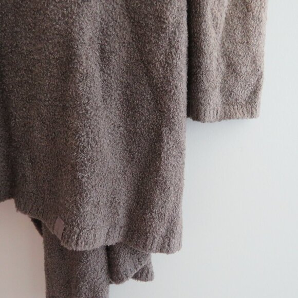 BAREFOOT DREAMS Cozy Chic Lite Ombre Calypso Wrap Open Front Cardigan Bamboo Tan - Picture 14 of 16